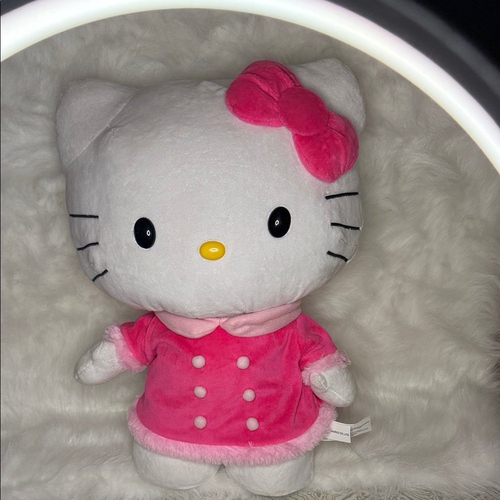 Hello Kitty Plush - Pink Dress and Bow